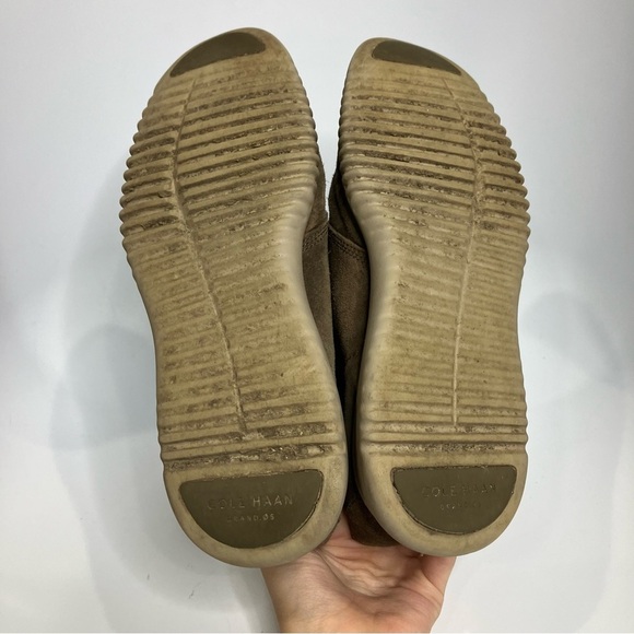 Cole Haan zerogrand‎ suede chukka boots taupe men’s size 10 business casual main image 5